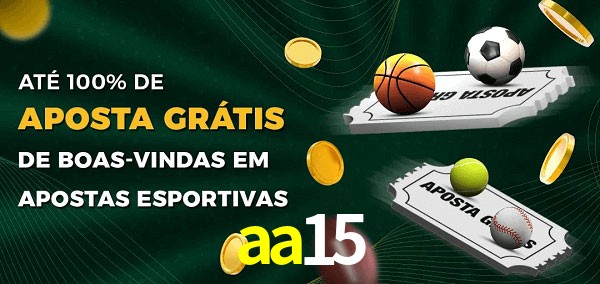 aa15 Ate 100% de Aposta Gratis