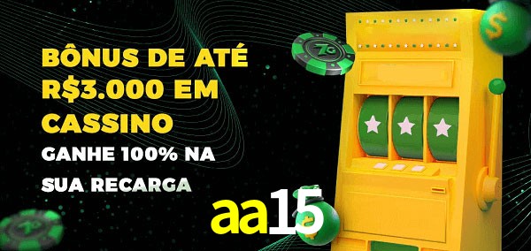 aa15 melhor bônus de depósito